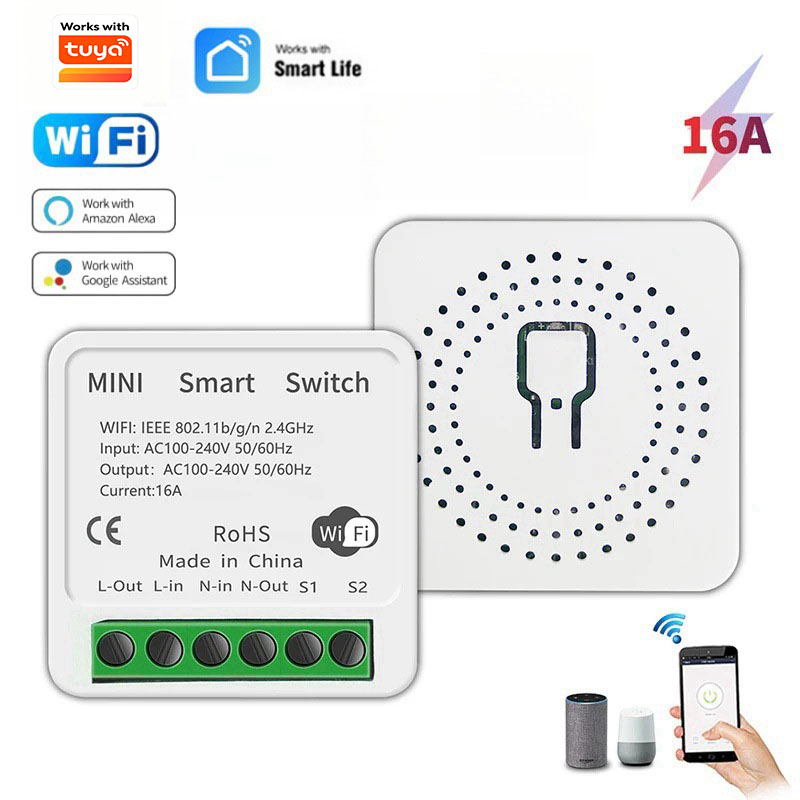 Diy Home Automation Controller - Interruptor de Luz Inteligente Mini WiFi