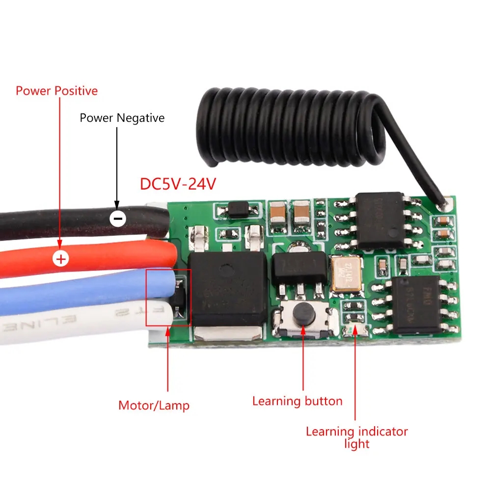 433Mhz Receiver Module - Módulo Receptor de Controle Remoto RF