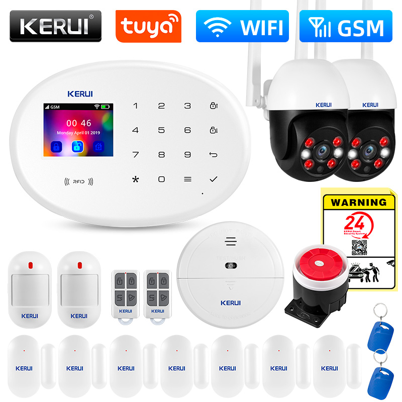 Smart Home Automation Diy - Kerui w202 wifi gsm kit sistema