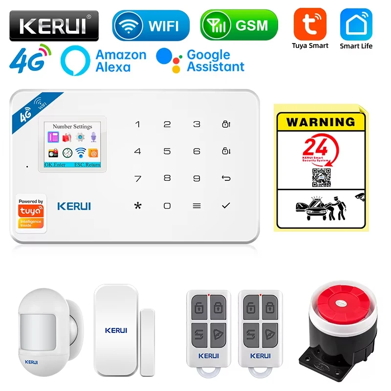 Smart Home Automation Diy - Kerui kit sistema de alarme segurança