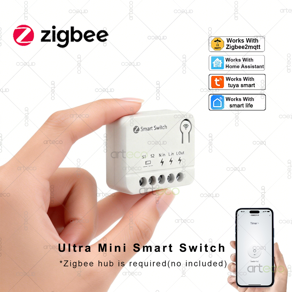 Diy Home Automation Controller - Módulo Interruptor Inteligente Zigbee Mini DIY