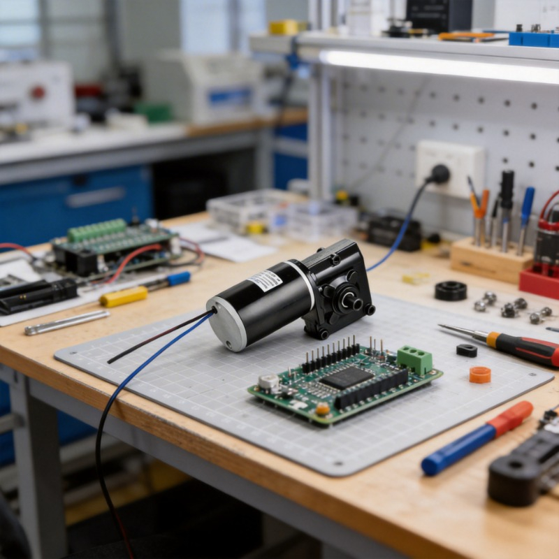 Diy Automation Projects - Motor de Engrenagem DC com Escovas