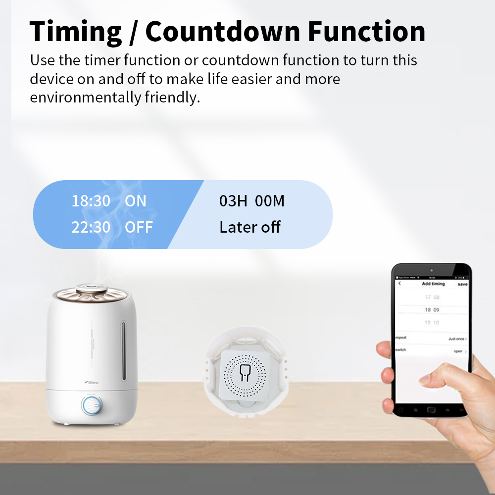 Tuya mini luz inteligente diy  - Diy Home Automation Controller avaliação e preço