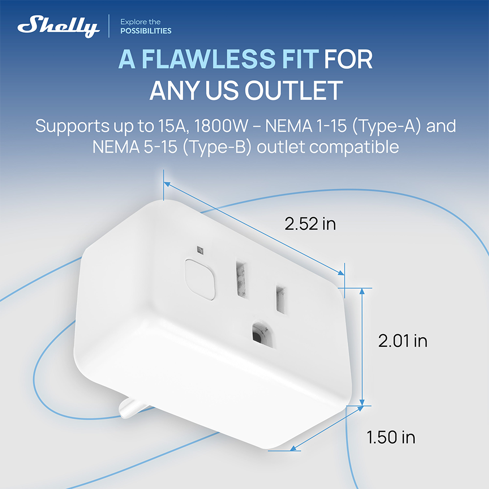 Shelly Plug US Gen4 Zigbee Cer - Shelly Relay Module avaliação e preço