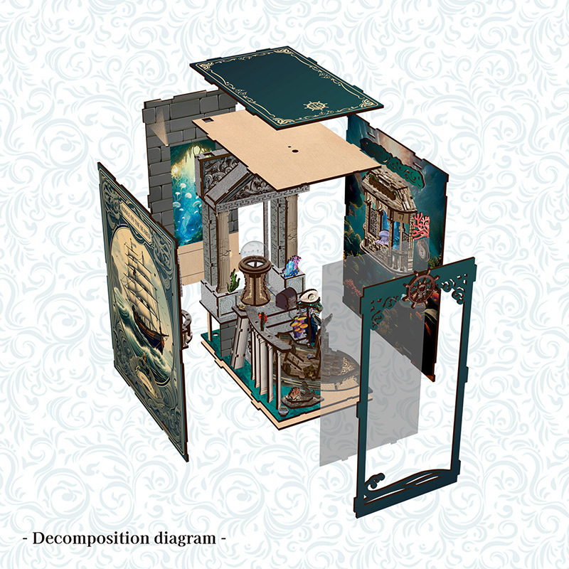 Quebra-Cabeça 3D de Madeira DI - Smart Home Automation Diy avaliação e preço