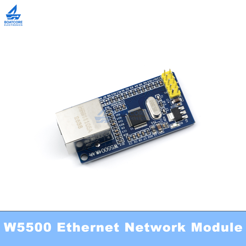1PCS Chip W5500 Novo Conversor - Ethernet Module W5500 avaliação e preço