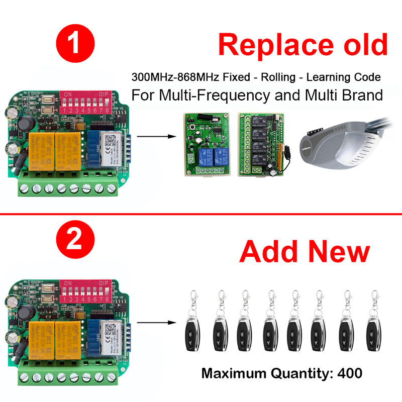 Universal Funciona com Tuya Wi - 433Mhz Receiver Module avaliação e preço