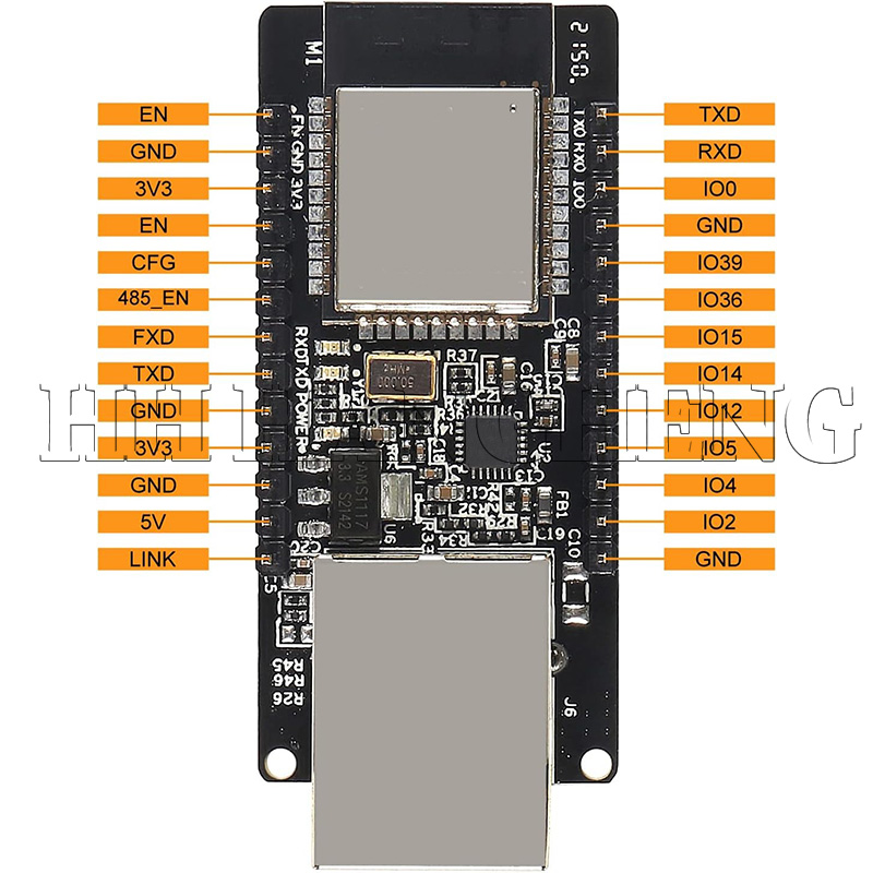 10-1 pces WT32-ETH01 porta ser - Esp8266 Nodemcu Board avaliação e preço