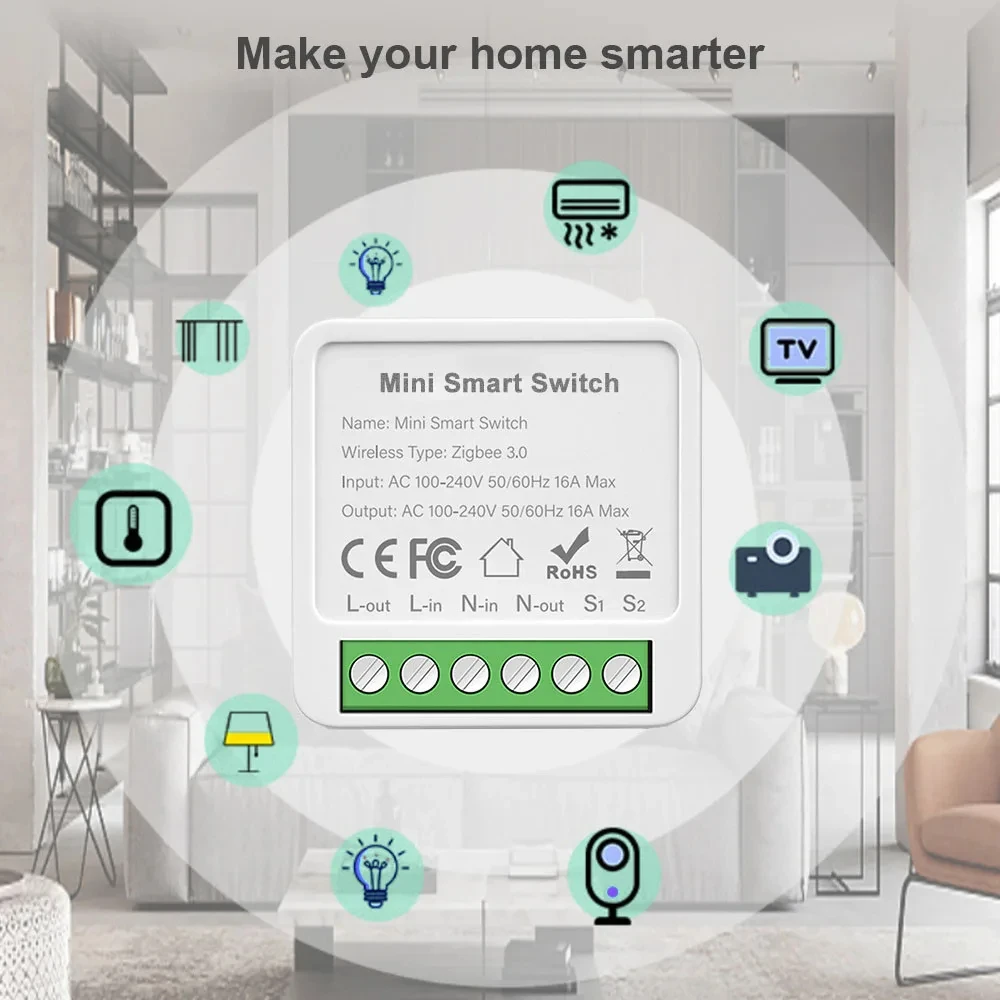 Mini Interruptor Inteligente W - Diy Home Automation Controller avaliação e preço