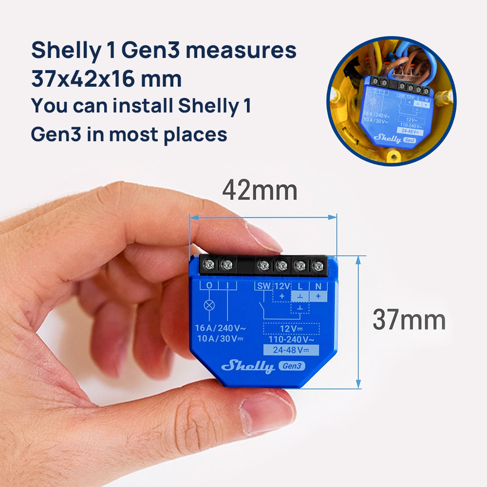 Interruptor Inteligente Shelly - Shelly Relay Module avaliação e preço