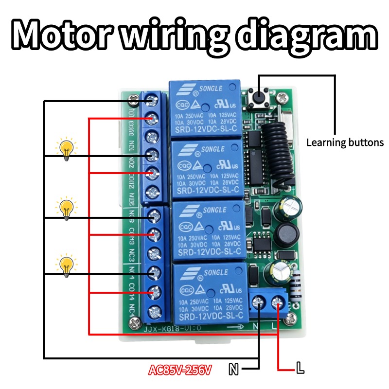 Controlador de Interruptor Rem - 433Mhz Receiver Module avaliação e preço
