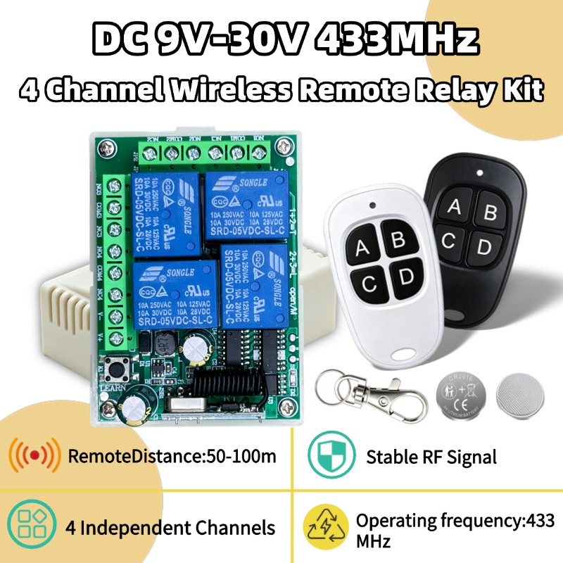 Controle Remoto Sem Fio Univer - 433Mhz Receiver Module avaliação e preço