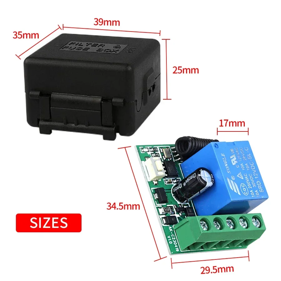 Módulo DIY de Interruptor de L - 433Mhz Receiver Module avaliação e preço
