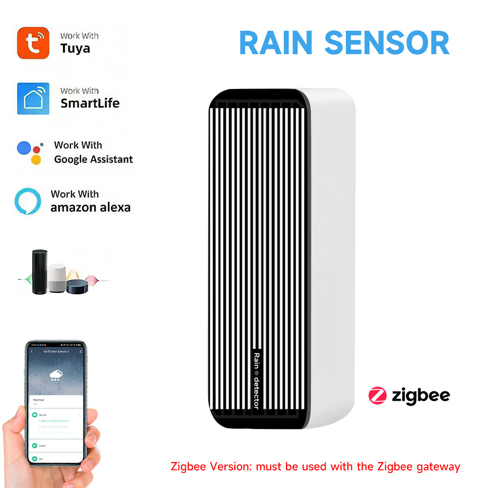 Tuya zigbee sensor de chuva tu - Home Automation Ideas avaliação e preço