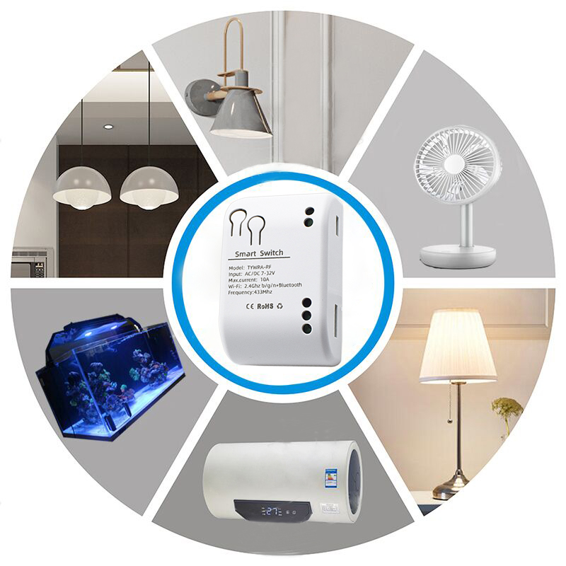 1ch 2ch 4ch 7v 12v 24v 220v mó - Diy Home Automation Controller avaliação e preço