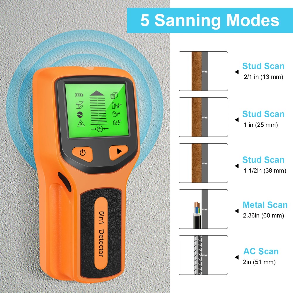 Detector Digital 5 em 1 Portát - Water Leak Detector Wired avaliação e preço