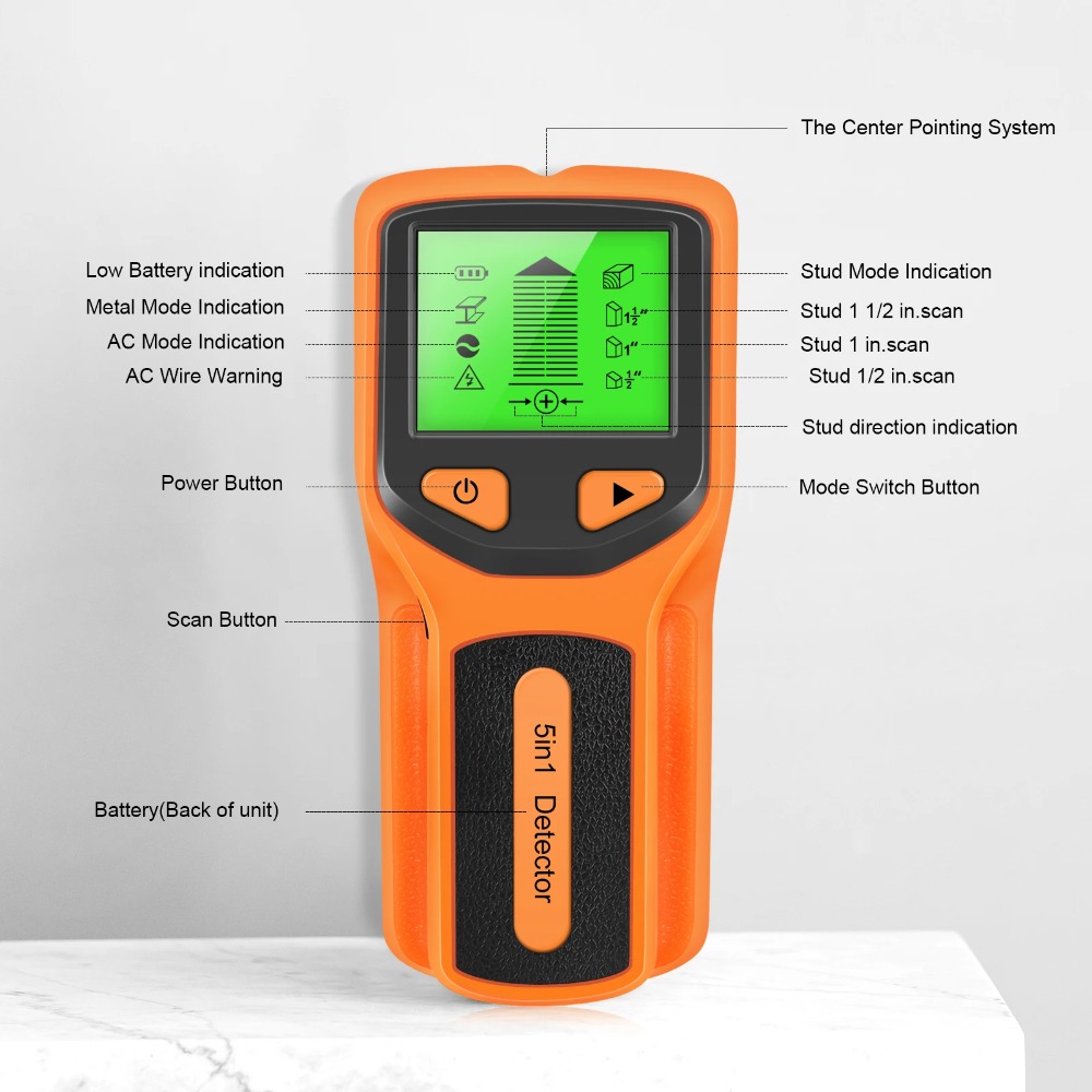 Detector Digital 5 em 1 Portát - Water Leak Detector Wired avaliação e preço
