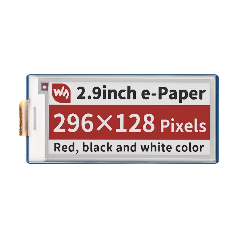 Módulo de Display E-Paper E-In - Display Epaper 2.9 avaliação e preço