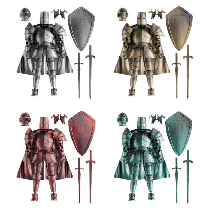 Cavaleiro Medieval Articulado  - Diy Automation avaliação e preço