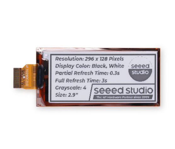 104990852 Tela EInk EPaper mon - Display Epaper 2.9 avaliação e preço