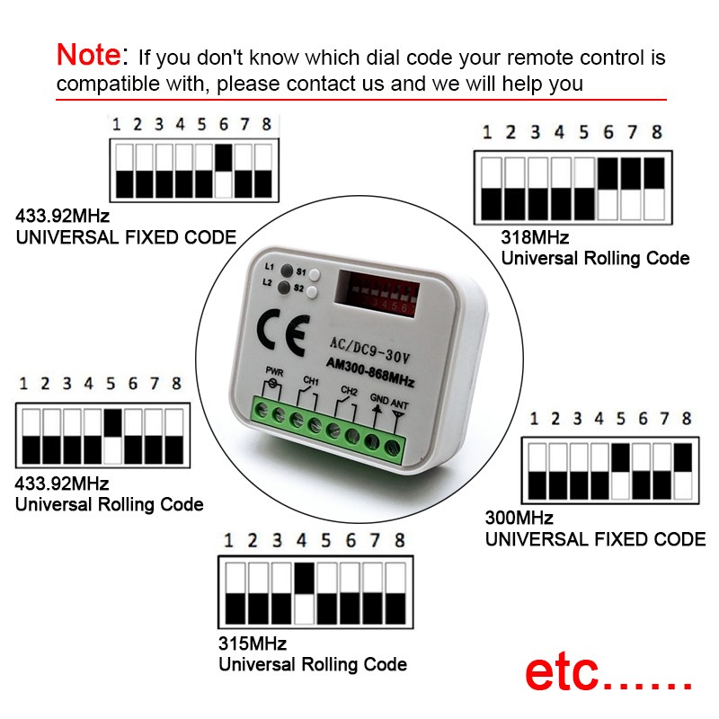 1-20 pces novo universal rx mu - 433Mhz Receiver Module avaliação e preço