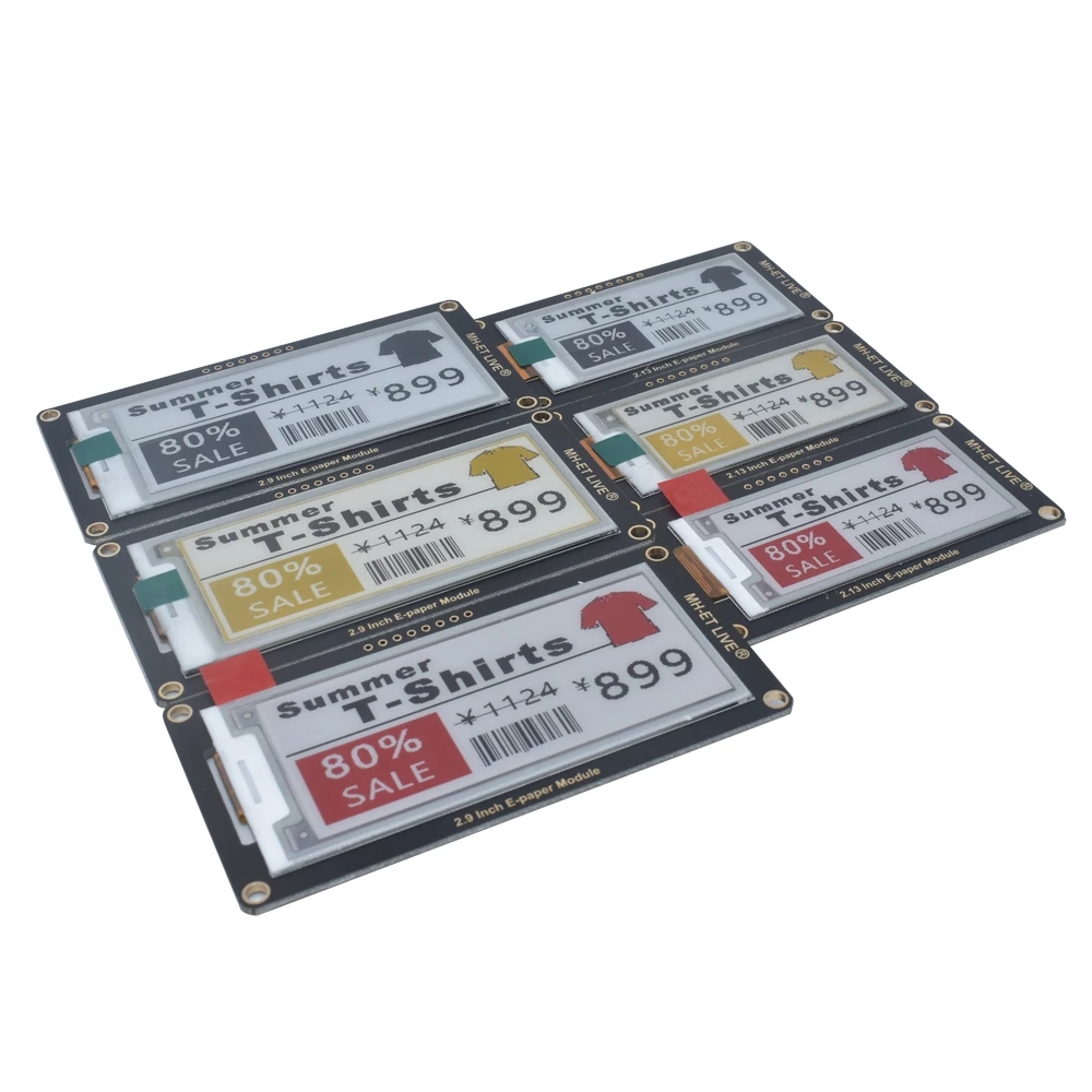 Tela e display para arduino un - Display Epaper 2.9 avaliação e preço