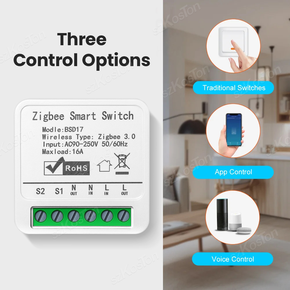16a tuya zigbee módulo de inte - Smart Home Automation Diy avaliação e preço